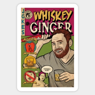 Whiskey Ginger Sticker